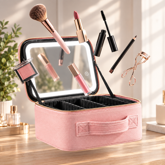 Organizador de Maquillaje con Espejo LED BeautyCasse™